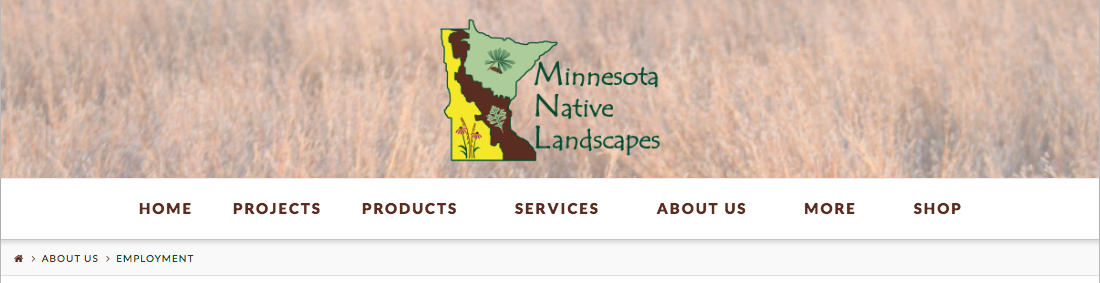 Job Listings Minnesota Native Landscapes Jobs